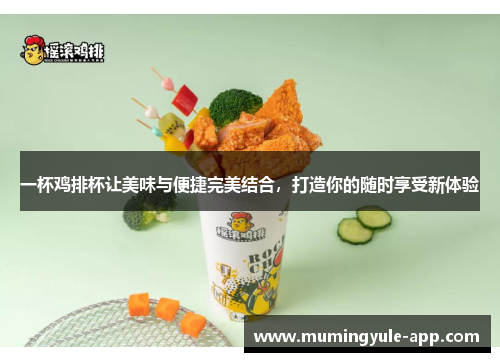 一杯鸡排杯让美味与便捷完美结合，打造你的随时享受新体验